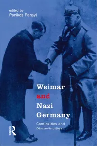 Weimar and Nazi Germany_cover