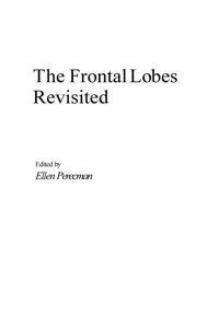 The Frontal Lobes Revisited_cover