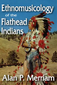 Ethnomusicology of the Flathead Indians_cover