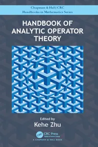 Handbook of Analytic Operator Theory_cover