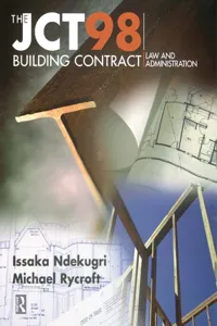 JCT98 Building Contract: Law and Administration_cover