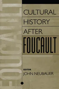 Cultural History After Foucault_cover