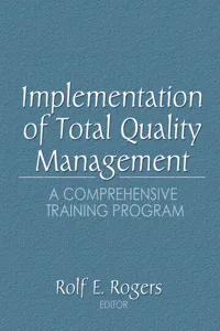 Implementation of Total Quality Management_cover