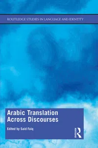 Arabic Translation Across Discourses_cover