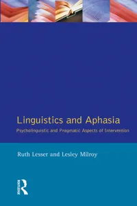 Linguistics and Aphasia_cover