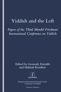 Yiddish and the Left_cover