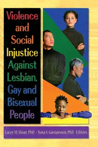 Violence and Social Injustice Against Lesbian, Gay, and Bisexual People_cover