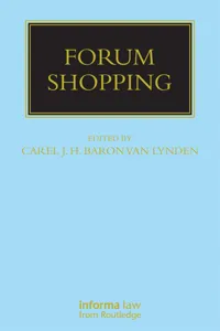 Forum Shopping_cover