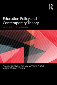 Education Policy and Contemporary Theory_cover