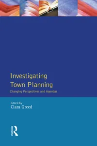 Investigating Town Planning_cover