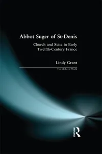 Abbot Suger of St-Denis_cover
