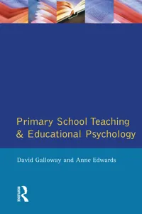 Primary School Teaching and Educational Psychology_cover