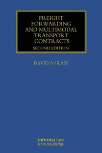 Freight Forwarding and Multi Modal Transport Contracts_cover