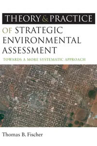 The Theory and Practice of Strategic Environmental Assessment_cover