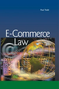 E-Commerce Law_cover