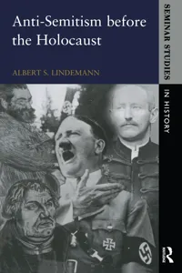 Anti-Semitism before the Holocaust_cover