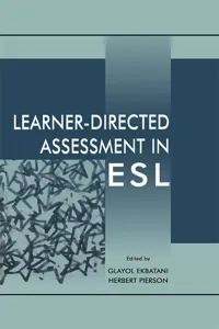 Learner-directed Assessment in Esl_cover