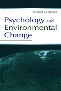 Psychology and Environmental Change_cover