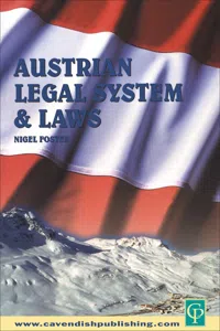 Austrian Legal System and Laws_cover