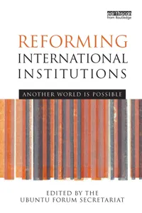 Reforming International Institutions_cover