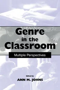 Genre in the Classroom_cover