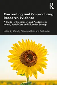 Co-creating and Co-producing Research Evidence_cover