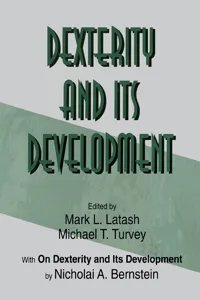 Dexterity and Its Development_cover