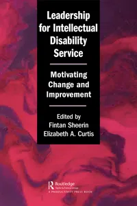 Leadership for Intellectual Disability Service_cover