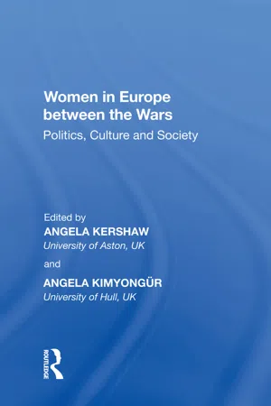 Women in Europe between the Wars