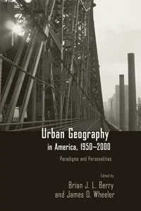 Urban Geography in America, 1950-2000_cover