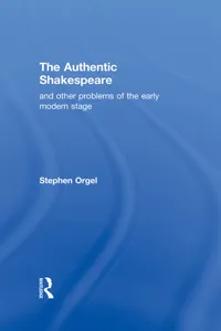 The Authentic Shakespeare_cover