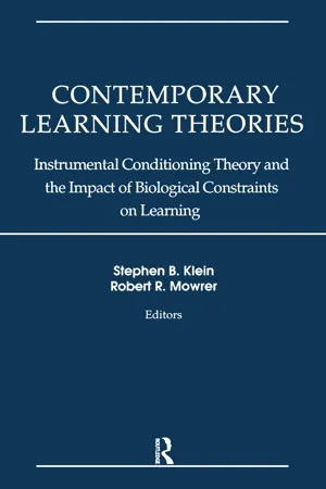 Contemporary Learning Theories