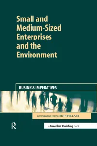 Small and Medium-Sized Enterprises and the Environment_cover