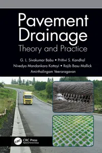 Pavement Drainage: Theory and Practice_cover