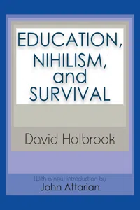 Education, Nihilism, and Survival_cover