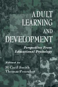 Adult Learning and Development_cover