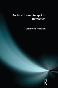 Introduction to Spoken Interaction, An_cover