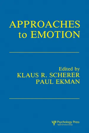 Approaches To Emotion