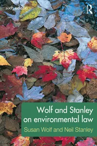 Wolf and Stanley on Environmental Law_cover