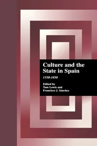 Culture and the State in Spain_cover