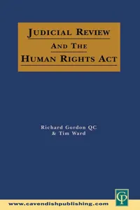 Judicial Review & the Human Rights Act_cover