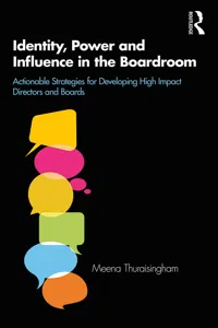 Identity, Power and Influence in the Boardroom_cover