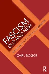 Fascism Old and New_cover