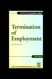 Practice Notes on Termination of Employment Law_cover