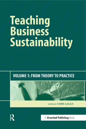 Teaching Business Sustainability