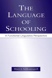 The Language of Schooling_cover