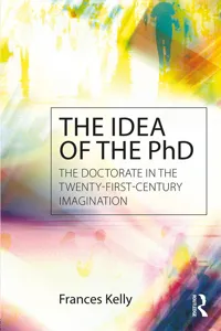 The Idea of the PhD_cover