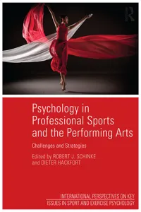 Psychology in Professional Sports and the Performing Arts_cover