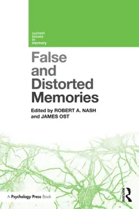 False and Distorted Memories_cover