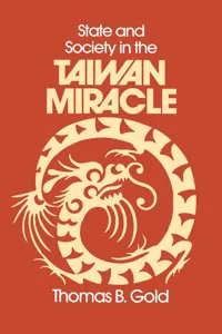 State and Society in the Taiwan Miracle_cover